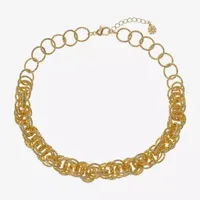 Monet Jewelry 18 Inch Link Collar Necklace