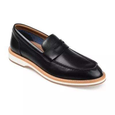 Thomas And Vine Mens Jc Watkins-Wd Loafers-Wide Width