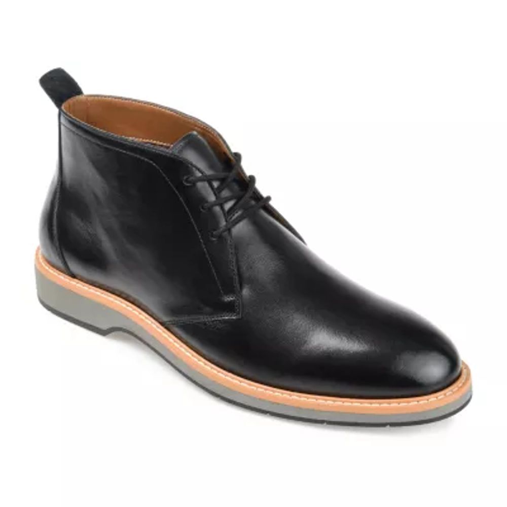 Thomas And Vine Mens Booker Flat Heel Chukka Boots