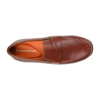 Thomas And Vine Mens Woodrow Round Toe Loafers