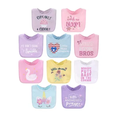 The Peanutshell Girls 10-pc. Lightweight Bib