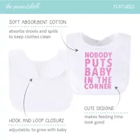 The Peanutshell Boys 10-pc. Lightweight Bib