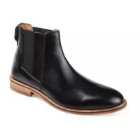 Thomas And Vine Mens Jc Corbin-Wd Flat Heel Chelsea Boots Wide Width