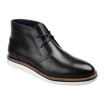 Thomas And Vine Mens Jc Keegan-Wd Flat Heel Chukka Boots Wide Width