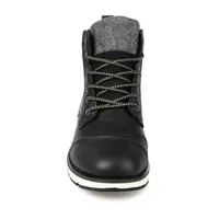 Territory Mens Raider Flat Heel Lace-Up Boots