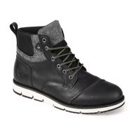 Territory Mens Raider Flat Heel Lace-Up Boots