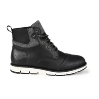 Territory Mens Raider Flat Heel Lace-Up Boots