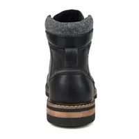 Territory Mens Yukon Block Heel Lace-Up Boots