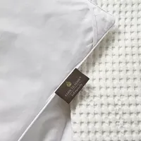 Farm To Home Organic Blended Cotton White Feather And Down Comforter - Medium Warmth