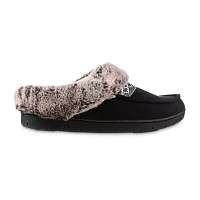 Isotoner Microsuede Square Womens Moccasin Slippers