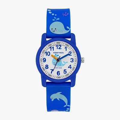 Armitron Boys Blue Strap Watch 27-1004blu