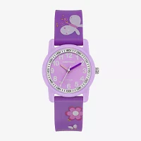 Armitron Girls Purple Strap Watch 27-1004lpr