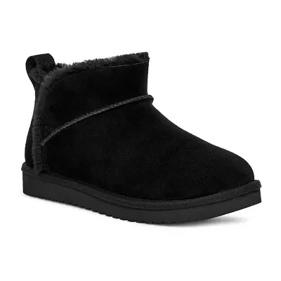 Koolaburra by UGG Womens Koola Ultra Mini Flat Heel Booties