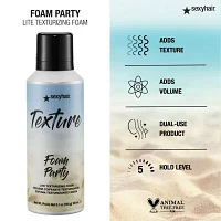 Sexy Hair Texture Foam Party Hair Mousse-5.1 oz.