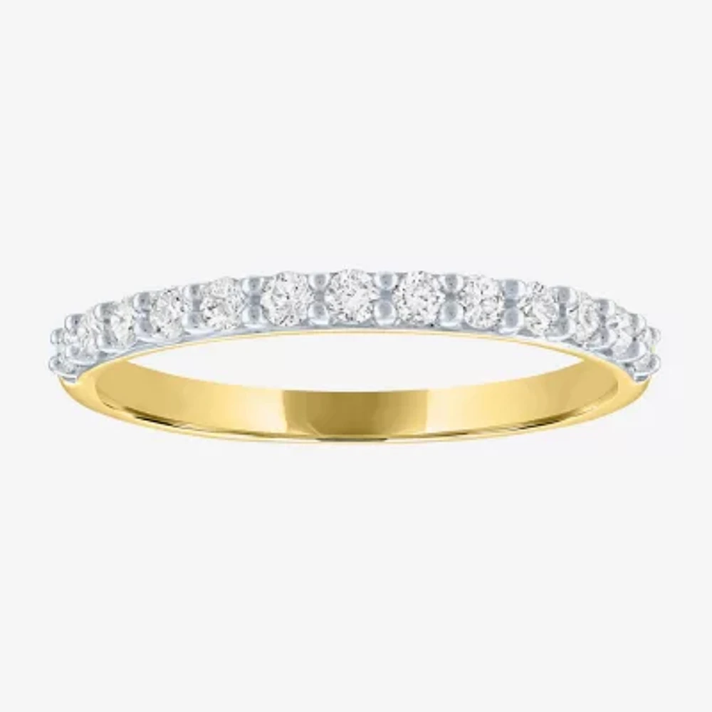 Diamond Addiction (G-H / I1-I2) Womens 1/3 CT. T.W. Lab Grown White 10K Gold Ring Sets