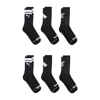 PUMA Sportstyle Training 6 Pair Crew Socks Mens