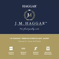 J.M. Haggar™ Prominent Twill Tailored Fit Suit Separate Jacket