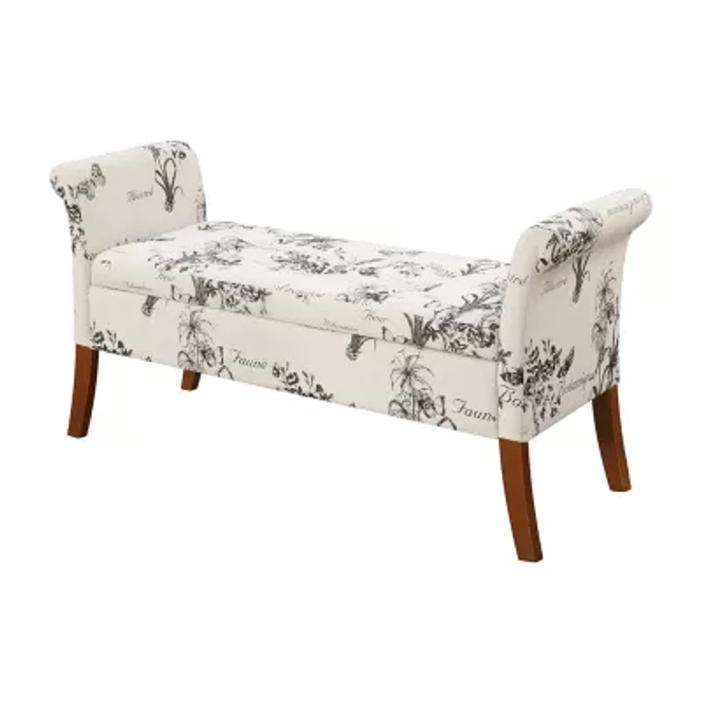 Garbo Tufted Storage Bench