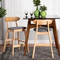 Ulyana 2-pc. Counter Height Bar Stool