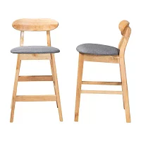 Ulyana 2-pc. Counter Height Bar Stool