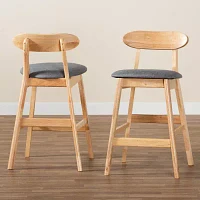 Ulyana 2-pc. Counter Height Bar Stool