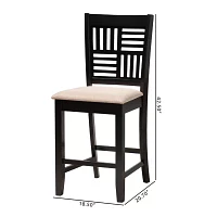 Deanna 2-pc. Counter Height Bar Stool