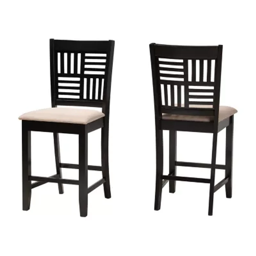 Deanna 2-pc. Counter Height Bar Stool