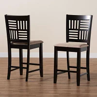 Deanna 2-pc. Counter Height Bar Stool