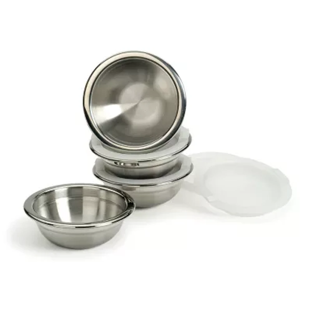 Design Imports 4-pc. Prep Bowls with Lid Set