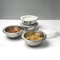 Design Imports 4-pc. Prep Bowls with Lid Set