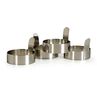 Design Imports Stainless Steel 4-pc. Egg Rings