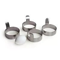 Design Imports Stainless Steel 4-pc. Egg Rings