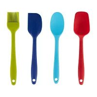 Design Imports Mini Silicone 4-pc. Spatula Set