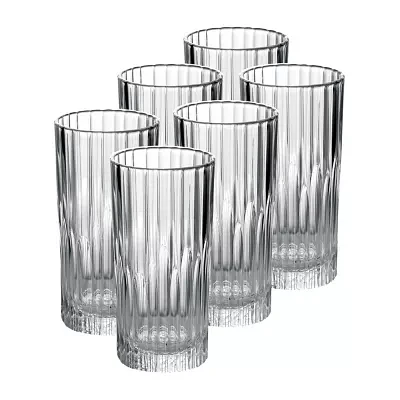 Duralex Manhattan 6-pc. Highball Glasses Shatter Resistant