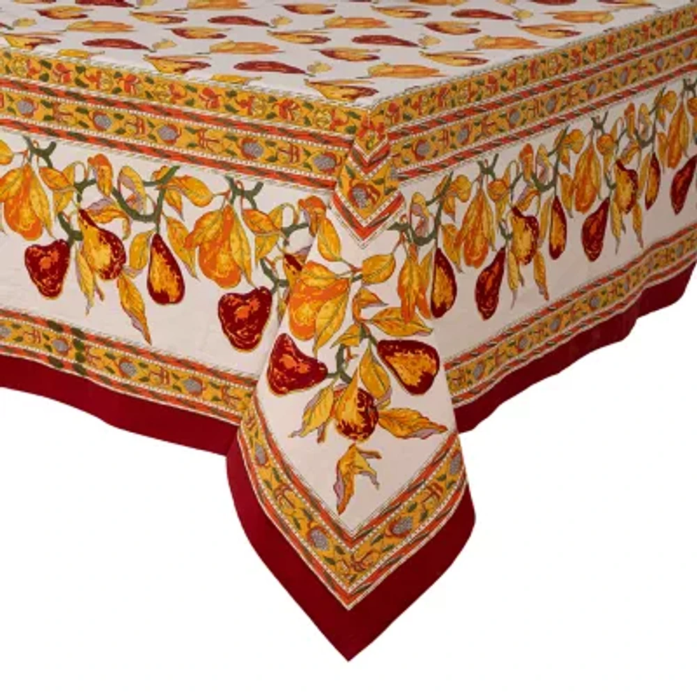 Couleur Nature Orchard Pear Tablecloth