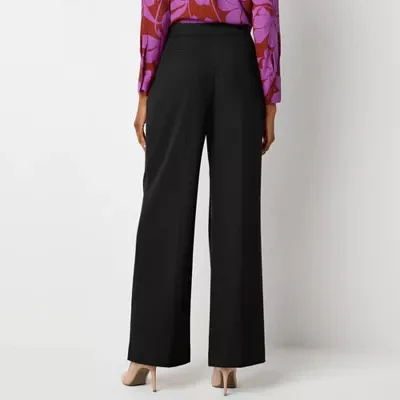 Liz Claiborne Margot Tailored Classic Fit Wide Leg Trouser