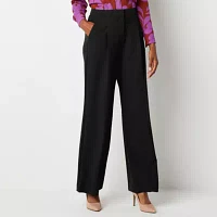 Liz Claiborne Margot Tailored Classic Fit Wide Leg Trouser