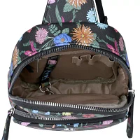 Julia Buxton Pu Sling Womens Adjustable Straps Backpack