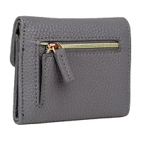 Julia Buxton Mini Trifold Womens RFID Blocking Wallet