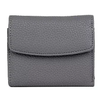 Julia Buxton Mini Trifold Womens RFID Blocking Wallet