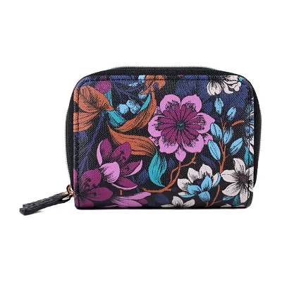 Julia Buxton Wizard Womens RFID Blocking Accordian Wallet
