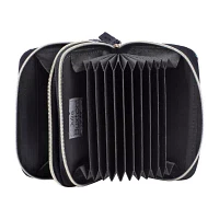 Julia Buxton Wizard Womens RFID Blocking Accordian Wallet