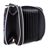 Julia Buxton Wizard Womens RFID Blocking Accordian Wallet