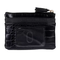 Julia Buxton Large Id Coin Case Womens RFID Blocking Wallet