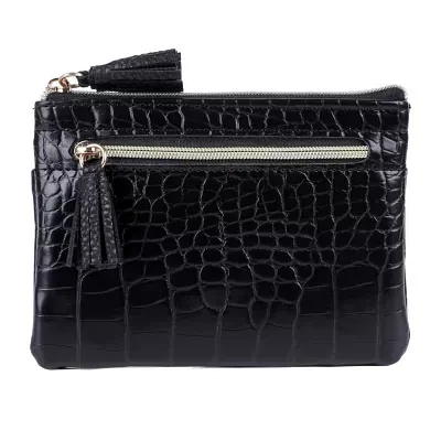 Julia Buxton Large Id Coin Case Womens RFID Blocking Wallet