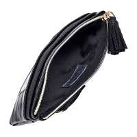 Julia Buxton Large Id Coin Case Womens RFID Blocking Wallet