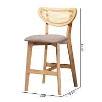 Dannell 2-pc. Counter Height Bar Stool