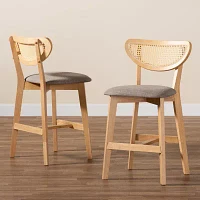 Dannell 2-pc. Counter Height Bar Stool
