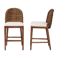 Denver 2-pc. Counter Height Bar Stool