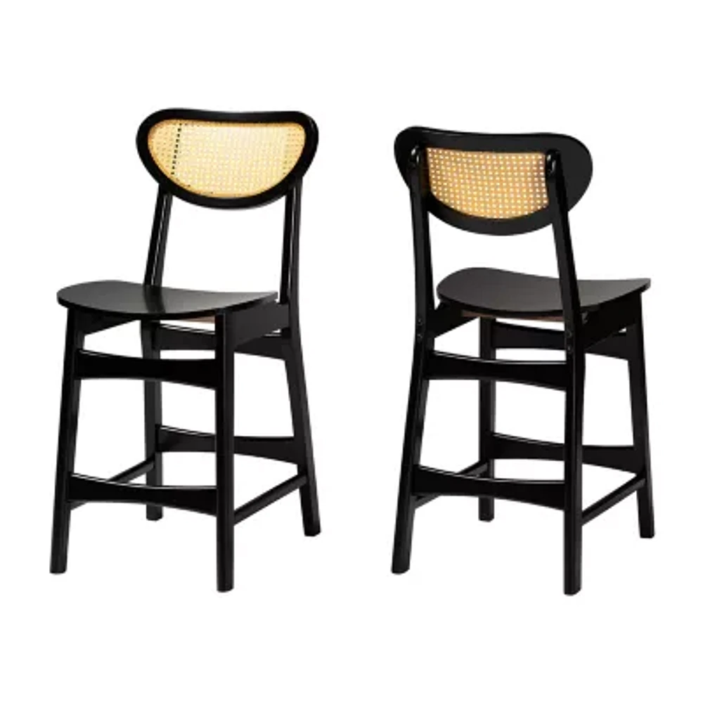 Hesper 2-pc. Counter Height Bar Stool